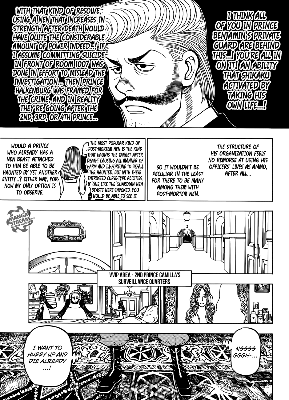 Hunter x Hunter Chapter 389 14